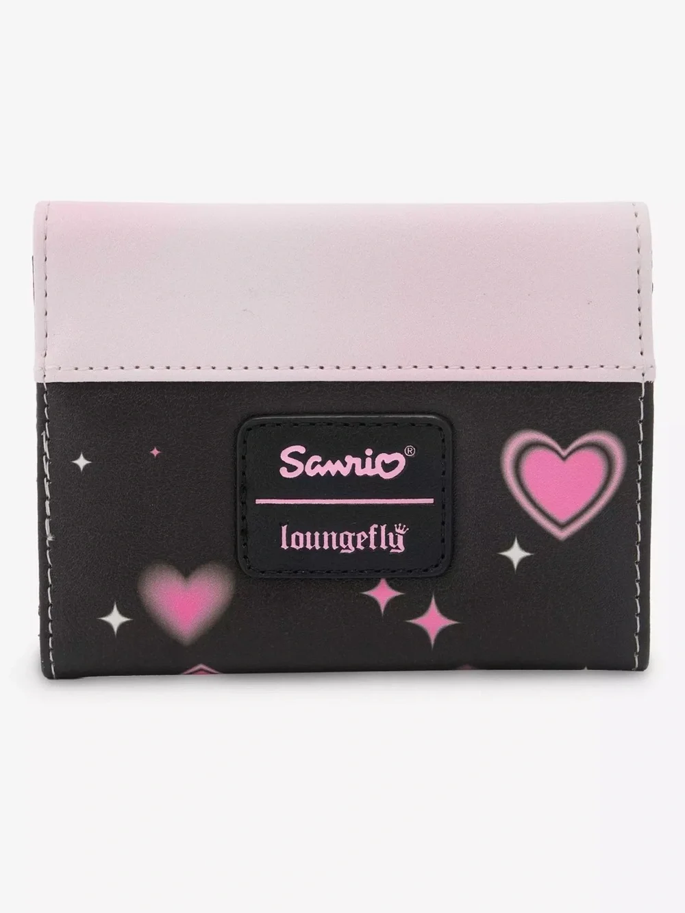 Loungefly Kuromi & My Melody Hearts Mini Flap Wallet